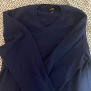 Apt 9 Blue V-Neck Sweater
